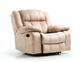 Poltrona reclinabile-Tessuto-98x94x101 cm-Beige-Stile moderno